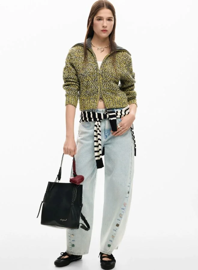 DESIGUAL Medium Backpack With Heart Charm